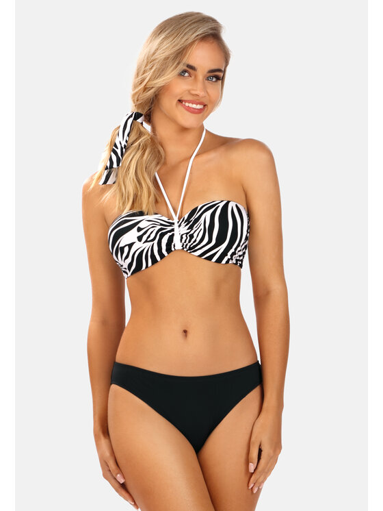 Miss Lou Miss Lou Bikini ML002 Czarny