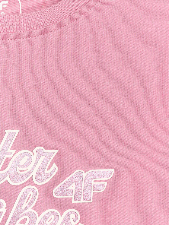 4F 4F T-Shirt APRES SKI Różowy Regular Fit