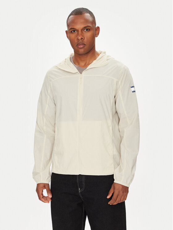 Tommy Jeans Tommy Jeans Bunda pro přechodné období DM0DM21669 Béžová Regular Fit