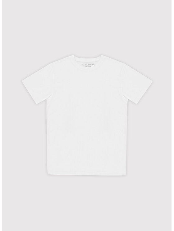 Pako Lorente Pako Lorente T-Shirt P26SF-TT-001 Biały Regular Fit