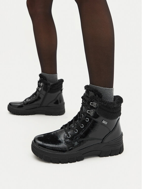 Remonte Remonte Stiefeletten D0E71-02 Schwarz