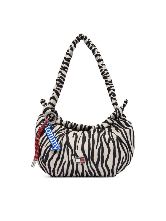 Tommy Jeans Tommy Jeans Kabelka Tjw Icon Charms Zebra Shlder Bag AW0AW18882 Biela