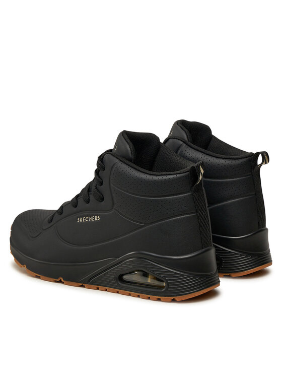 Skechers Skechers Sneakersy UNO HIGH 177097/BBK Czarny