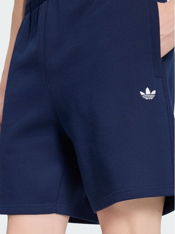 adidas adidas Szorty materiałowe 164781 Niebieski jasny Regular Fit