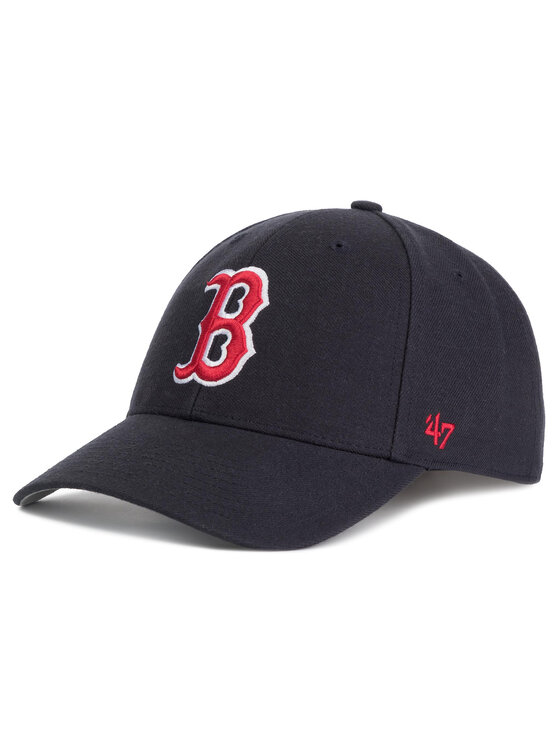 47 Brand Kepurė su snapeliu Boston Red Sox B-MVP02WBV-HM Tamsiai mėlyna