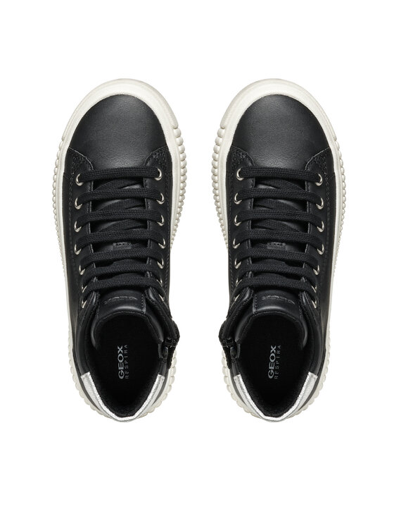 Geox Geox Sneakersy J Laquinny Girl J46M3F 000BC C0039 M Czarny