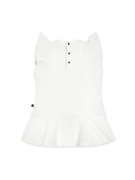 PHILIPP PLEIN PHILIPP PLEIN Sukienka codzienna 2319 Biały Basic Fit