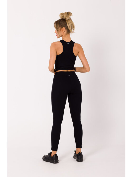 Made of Emotion Made of Emotion Leggings M734 Nero Premium Fit