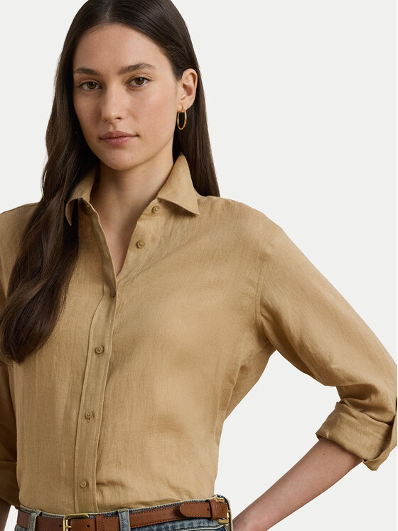 LAUREN RALPH LAUREN LAUREN RALPH LAUREN Košile 200782777060 Béžová Relaxed Fit