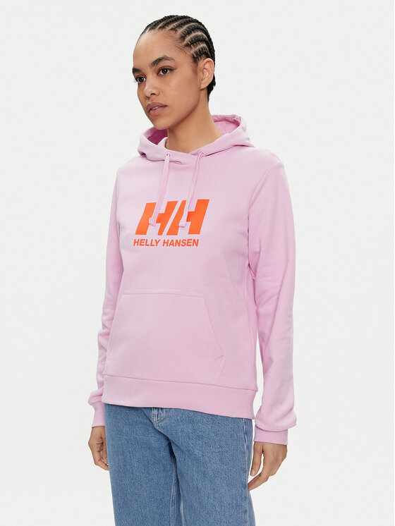 Helly Hansen Mikina Logo 2.0 34460 Ružová Regular Fit