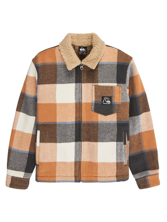 Quiksilver Quiksilver Bunda pro přechodné období Harrington EQBJK03346 Béžová Regular Fit