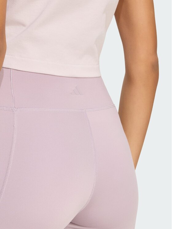 adidas adidas Legginsy 133519 Fioletowy Fitted Fit