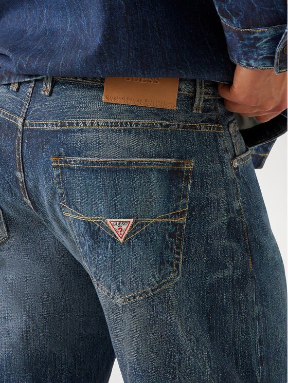 Guess Guess Jeansy 176047 Modrá Regular Fit