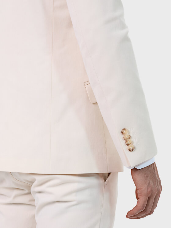 Evenemen Evenemen Garnitur Fansi Beige Écru Slim Fit