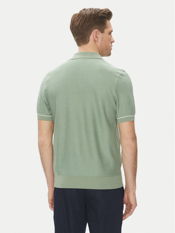 BOSS BOSS Polo H-Jianluca 50537654 Zielony Regular Fit