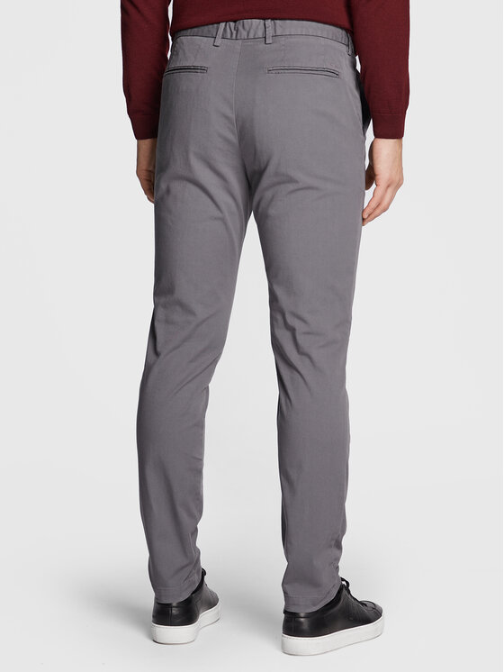 Pantaloni chino Kaito1 50468723 Grigio Slim Fit