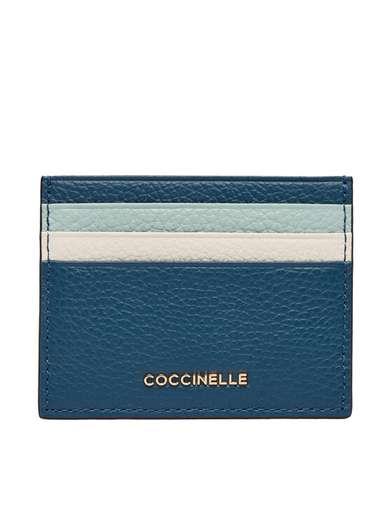 Coccinelle Coccinelle Etui pentru carduri M10 Metallic Tri Color E2 M10 12 95 01 Albastru