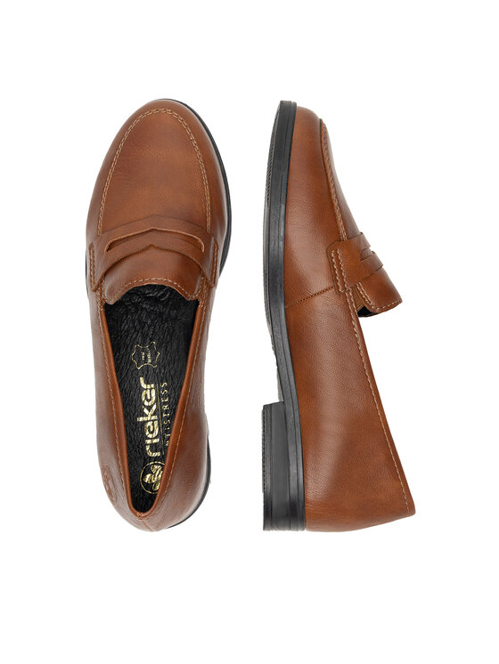 Rieker Rieker Loaferice 46260-22 Smeđa