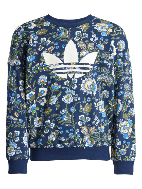 adidas adidas Set majica dugih rukava i leggins Liberty London JV7804 Crvena Loose Fit