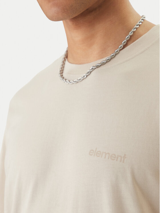 Element Element T-Shirt Lowcase Pigment ELYKT00177 Μπεζ Regular Fit