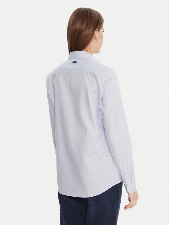 Barbour Barbour Риза Derwent LSH1409BL13 Светлосиньо Regular Fit