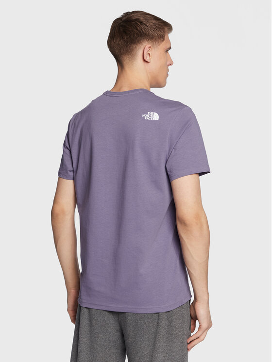 The North Face The North Face T-krekls Never Stop Exploring NF0A7X1M Violets Regular Fit
