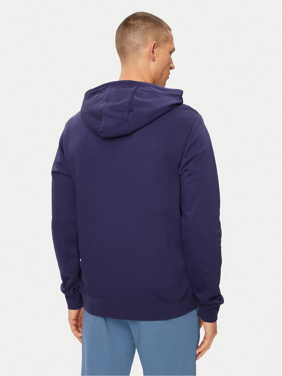 4F 4F Μπλούζα 4FWSS24TSWSM0950 Σκούρο μπλε Regular Fit