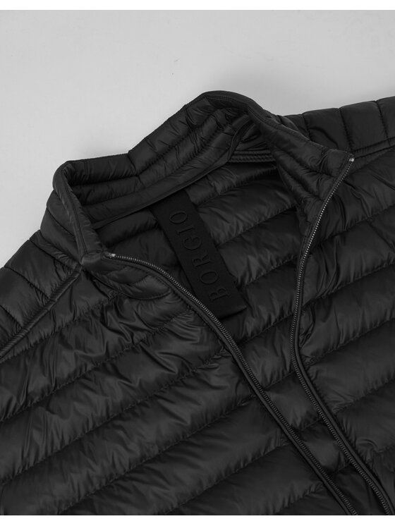 Borgio Borgio Kurtka przejściowa militello Czarny Slim Fit