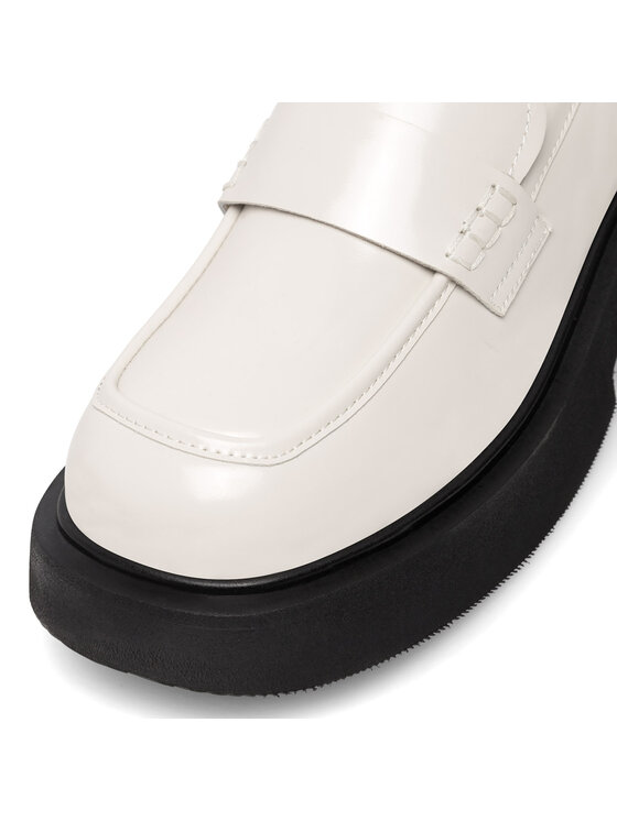 Badura Badura Loafersy WFA2588-1Z Biały