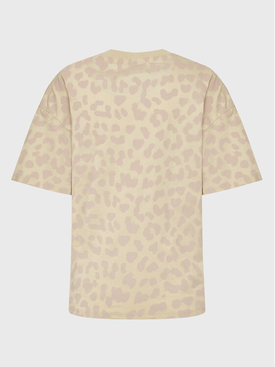 HYPE HYPE Majica YVLR-165 Bež Relaxed Fit