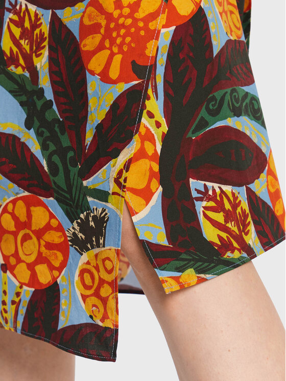 Weekend Max Mara Weekend Max Mara Spódnica midi Fiore 23510103 Kolorowy Regular Fit