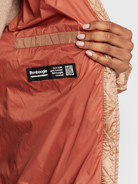 Bomboogie Bomboogie Пухено яке CW 7522 T DLC Бежов Regular Fit