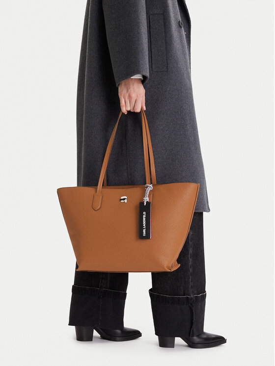 KARL LAGERFELD Geantă A4W30002 Maro