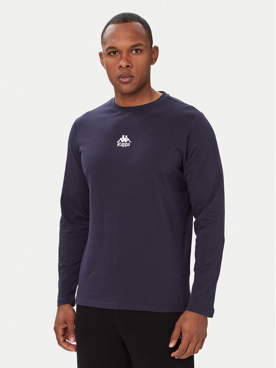 Kappa Kappa Longsleeve 382J2RW Σκούρο μπλε Regular Fit