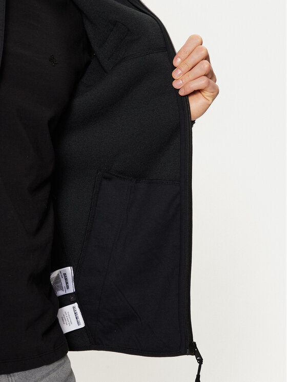 Napapijri Napapijri Fleecejacke Tynik NP0A4IA9 Schwarz Regular Fit