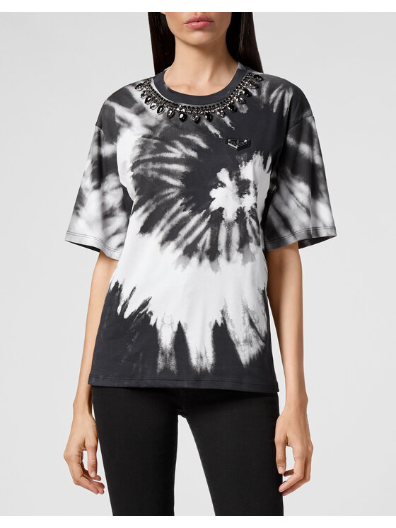 PHILIPP PLEIN PHILIPP PLEIN Tričko 6371 Biela Regular Fit
