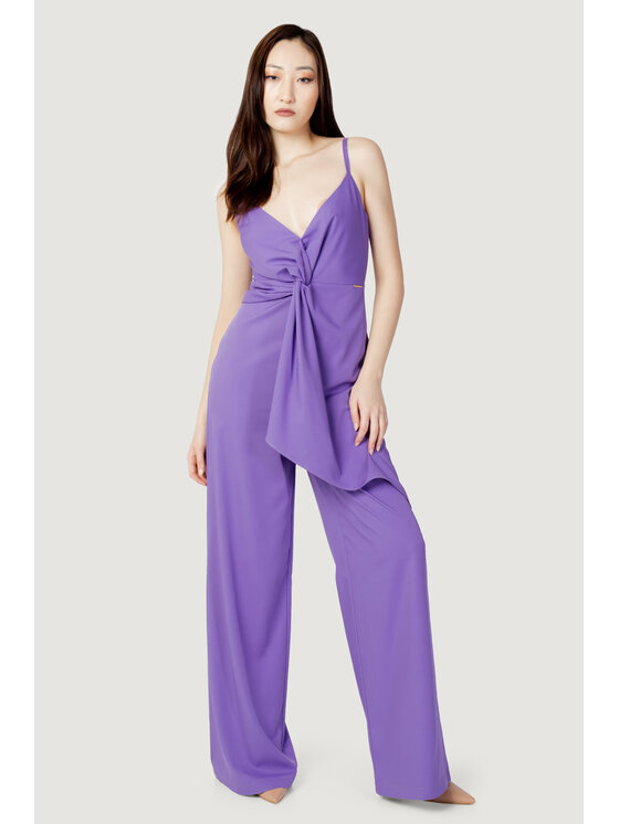 Hanny Deep Hanny Deep Jumpsuit ZINCO TINTA UNITA Viola Regular Fit