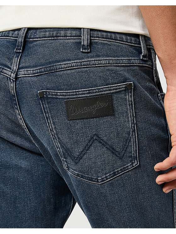 Wrangler Wrangler Jeansy GREENSBORO Niebieski Regular Fit