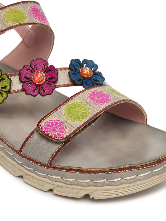 Laura Vita Laura Vita Босоніжки Dorry 18 Сірий