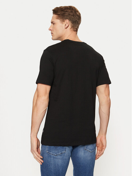 Lindbergh Lindbergh Marškinėliai 30-400200 Juoda Relaxed Fit