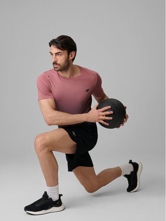 4F 4F Szorty sportowe NO LIMITS Czarny Regular Fit