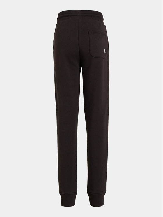 Calvin Klein Jeans Calvin Klein Jeans Pantaloni da tuta Logo IU0IU00604 Nero Regular Fit