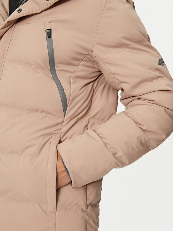 4F 4F Зимно яке 4FWAW24TDJAM512 Бежов Regular Fit