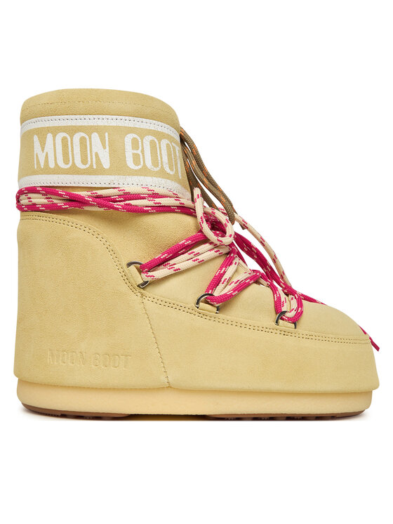 Moon Boot Moon Boot Cizme de zăpadă Mb Icon Low Suede Laces 80D1409670 Galben