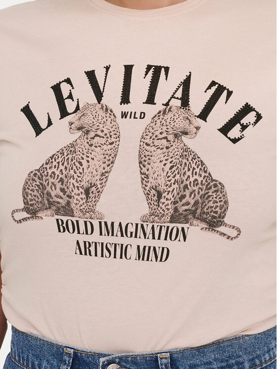ONLY ONLY T-Shirt Lucy 15346760 Růžová Regular Fit