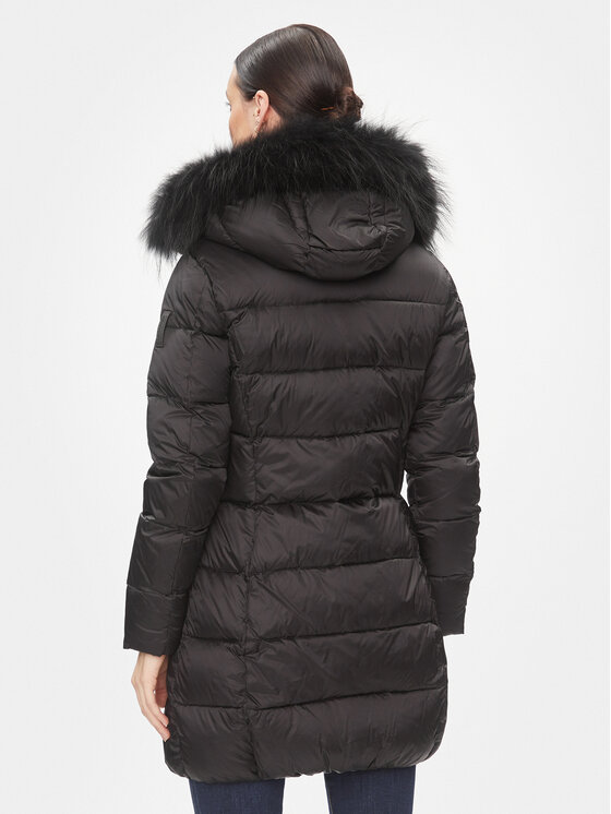 Bomboogie Bomboogie Pehelykabát CW 093P T DLC3 Fekete Regular Fit