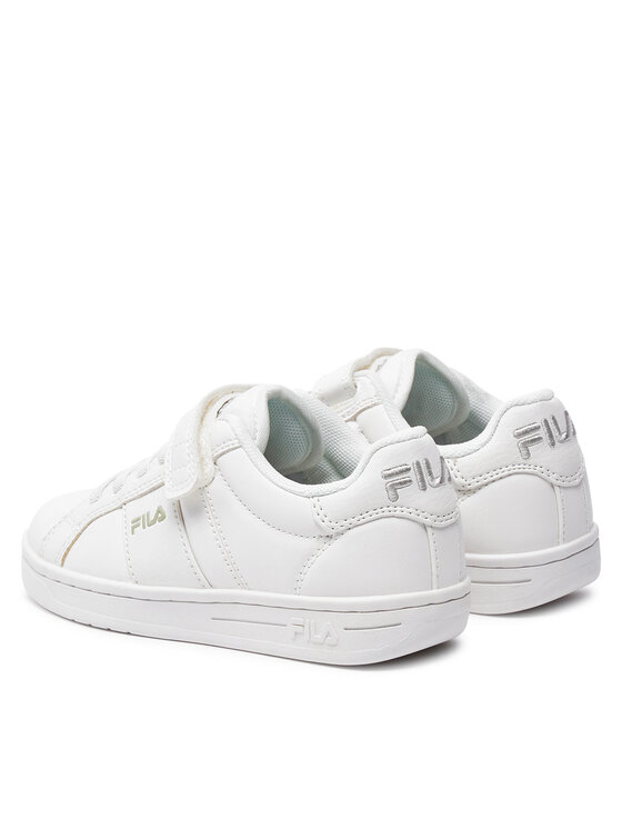 Fila Fila Sneakersy Crosscourt Line Velcro Kids FFK0184 Biały