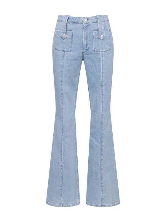LAURELLA LAURELLA Džínsy 3TU008 Modrá Regular Fit