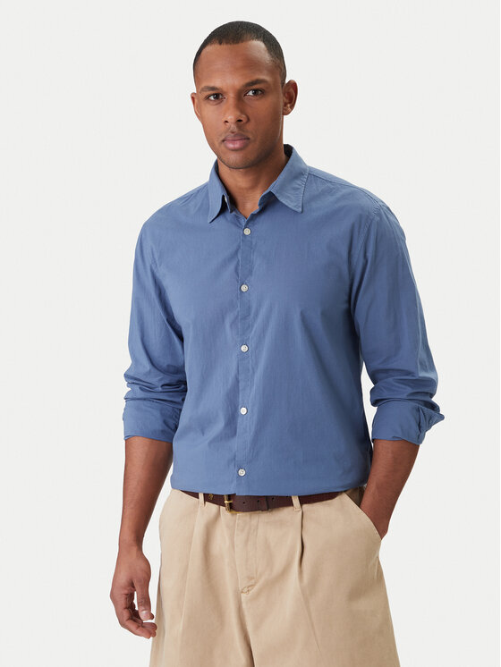 Guess Cămașă F6GH02 WN861 Albastru Regular Fit