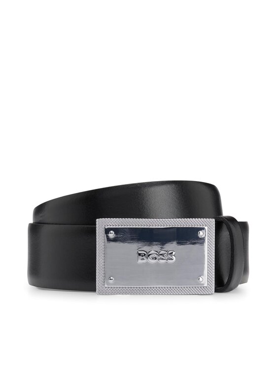 BOSS Boss Meeste püksirihm 50496735 Must
